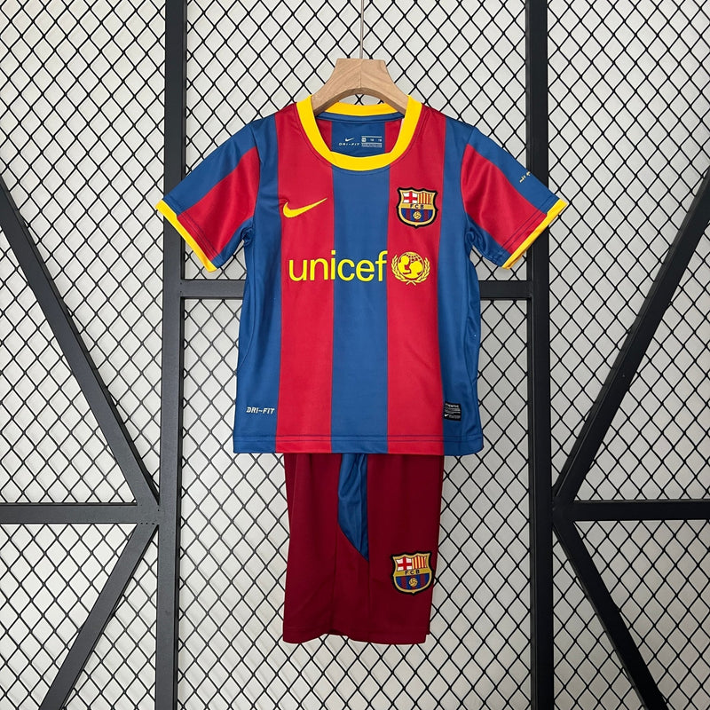 BARCELONA I 10/11 CONJUNTO INFANTIL (RETRO) - FutStoreOficial