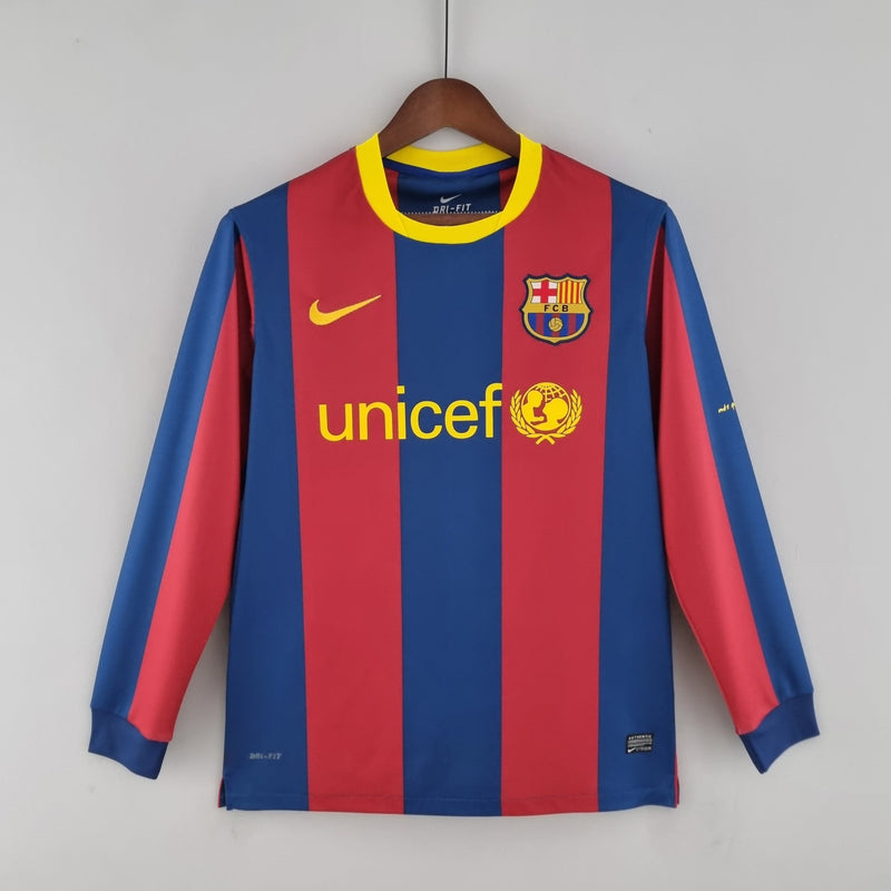 BARCELONA I 10/11 HOMBRE (RETRO) MANGA LARGA - FutStoreOficial