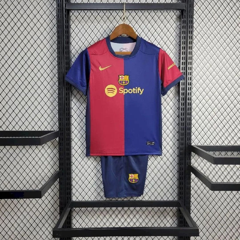 BARCELONA I 24/25 CONJUNTO INFANTIL - FutStoreOficial