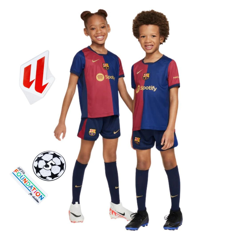 BARCELONA I 24/25 CONJUNTO INFANTIL - FutStoreOficial
