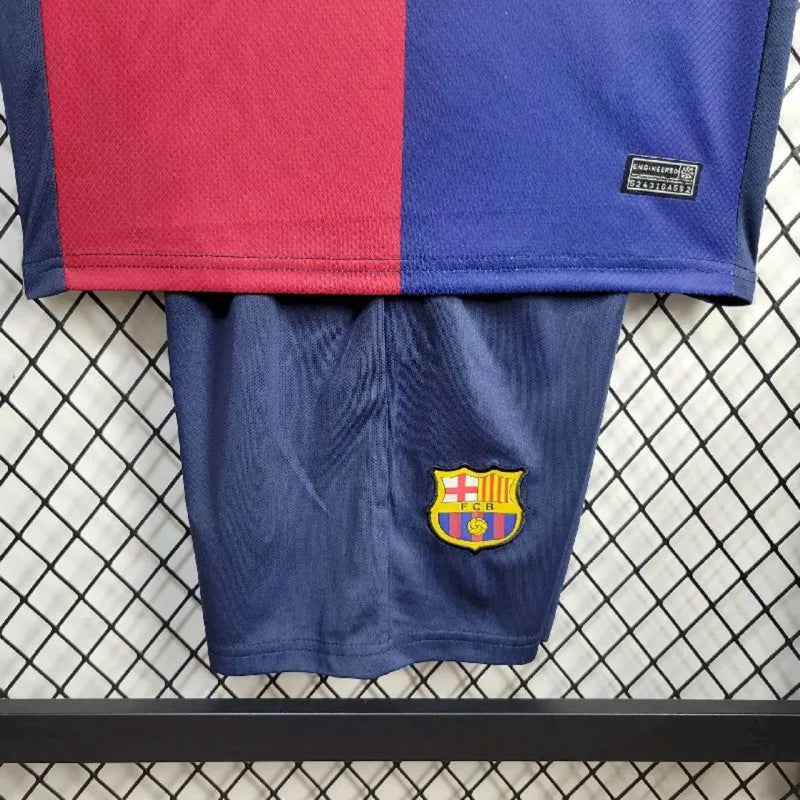 BARCELONA I 24/25 CONJUNTO INFANTIL - FutStoreOficial
