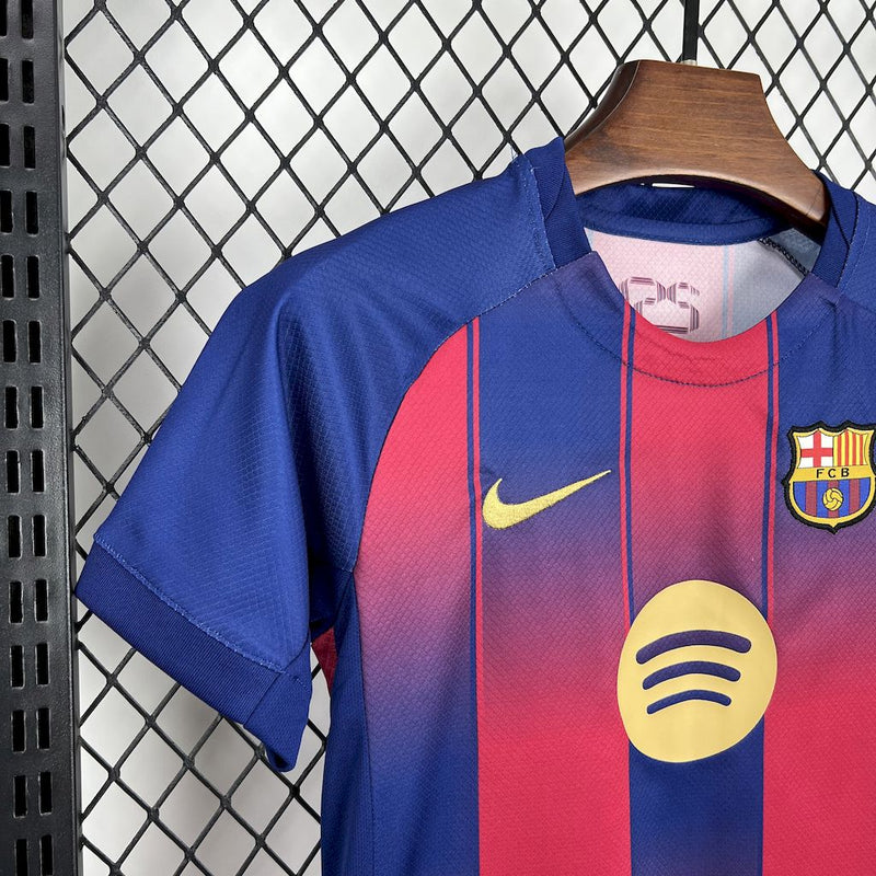 BARCELONA I 25/26 CONJUNTO INFANTIL LANZAMIENTO - FutStoreOficial