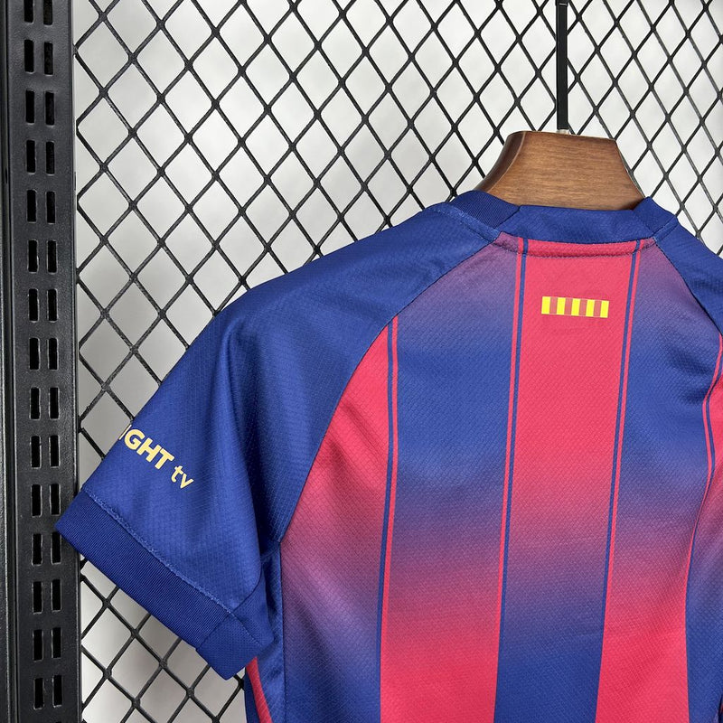 BARCELONA I 25/26 CONJUNTO INFANTIL LANZAMIENTO - FutStoreOficial