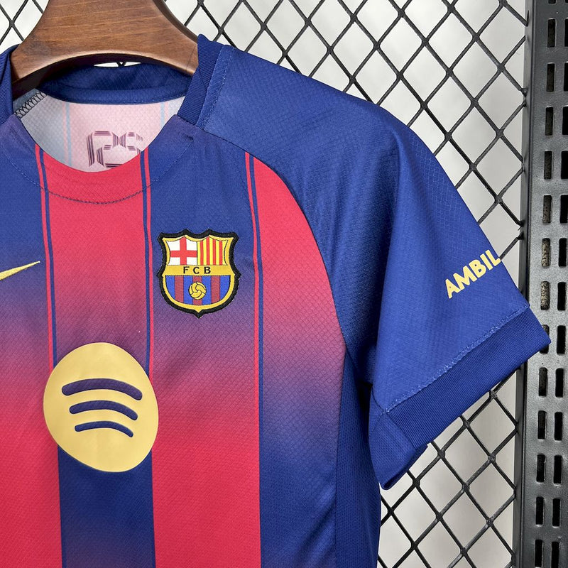 BARCELONA I 25/26 CONJUNTO INFANTIL LANZAMIENTO - FutStoreOficial