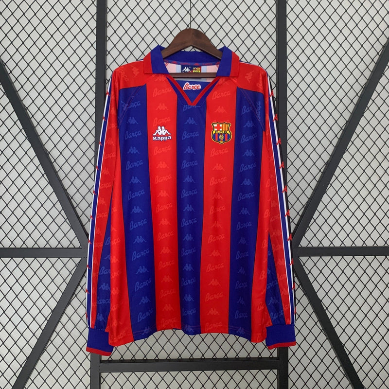 BARCELONA I 96/97 HOMBRE (RETRO) MANGA LARGA - FutStoreOficial