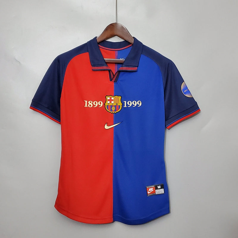 BARCELONA I EDICIÓN ESPECIAL 100° HOMBRE (RETRO) - FutStoreOficial