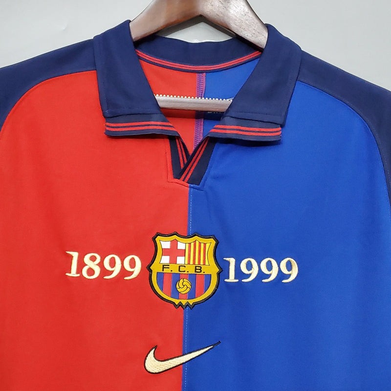 BARCELONA I EDICIÓN ESPECIAL 100° HOMBRE (RETRO) - FutStoreOficial