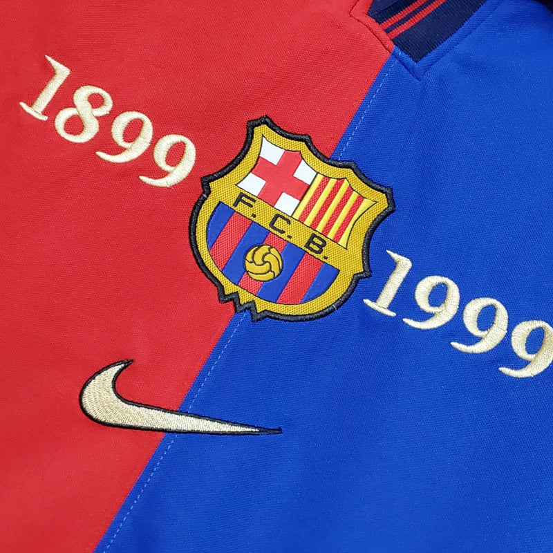 BARCELONA I EDICIÓN ESPECIAL 100° HOMBRE (RETRO) - FutStoreOficial