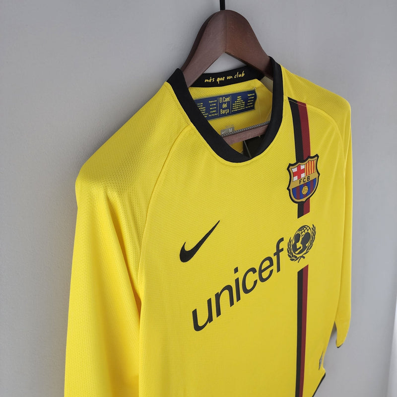 BARCELONA II 08/09 HOMBRE (RETRO) MANGA LARGA - FutStoreOficial