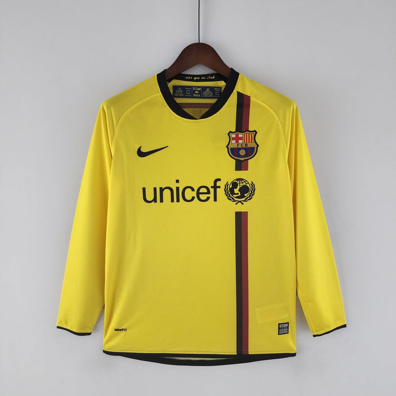 BARCELONA II 08/09 HOMBRE (RETRO) MANGA LARGA - FutStoreOficial