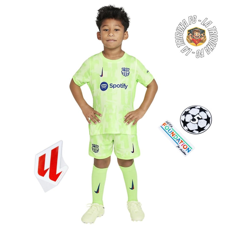 BARCELONA III 24/25 CONJUNTO INFANTIL - FutStoreOficial