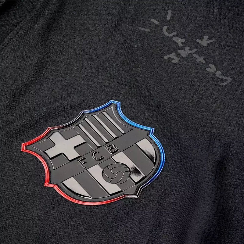 CAMISETA II BARCELONA X TRAVIS SCOTT 2025 – HOMBRE - LANZAMIENTO - (VERSIÓN JUGADOR)