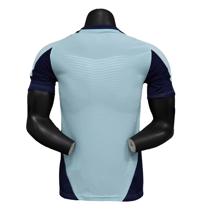 Camiseta Arsenal 24/25 Pre - Partido - Azul Claro - Versión Jugador - FutStoreOficial