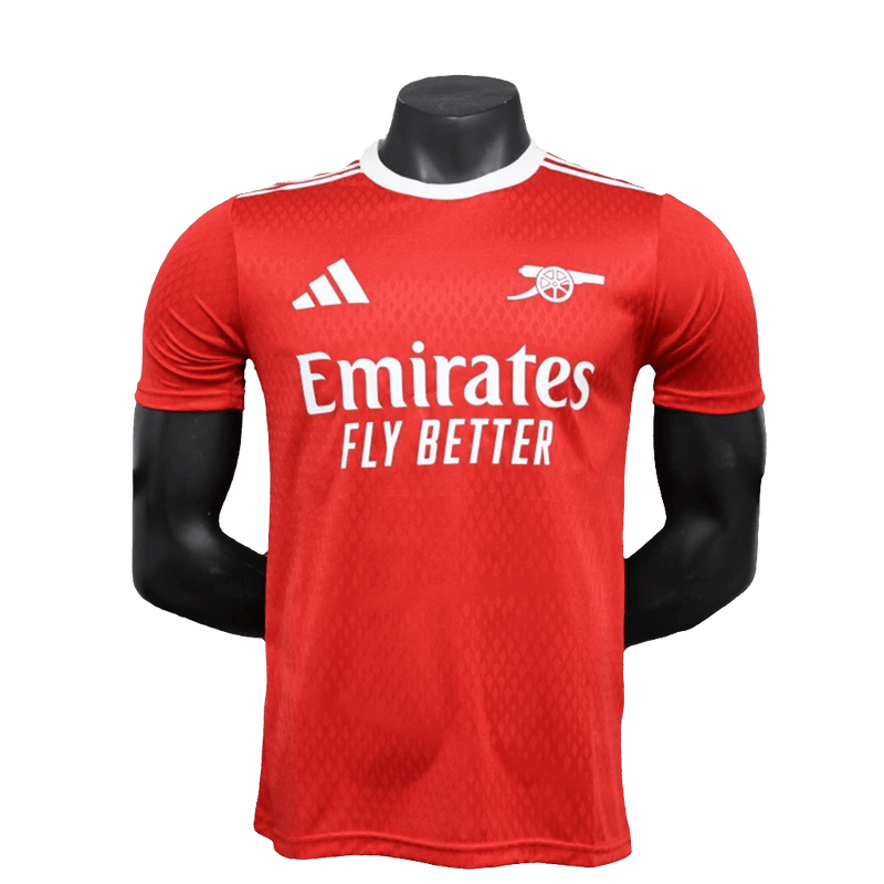 Camiseta Arsenal 25/26 Pre - Partido - Rojo - Versión Jugador - FutStoreOficial