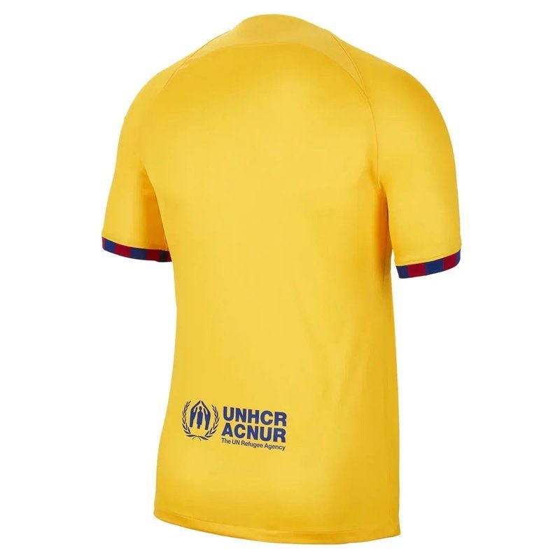 Camiseta Barcelona 22/23 Senyera IV Fourth - Versión Aficionado - FutStoreOficial