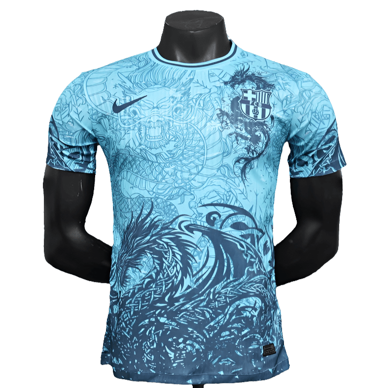 Camiseta Barcelona 25/26 Edición Especial - Azul Claro - Versión Jugador - FutStoreOficial