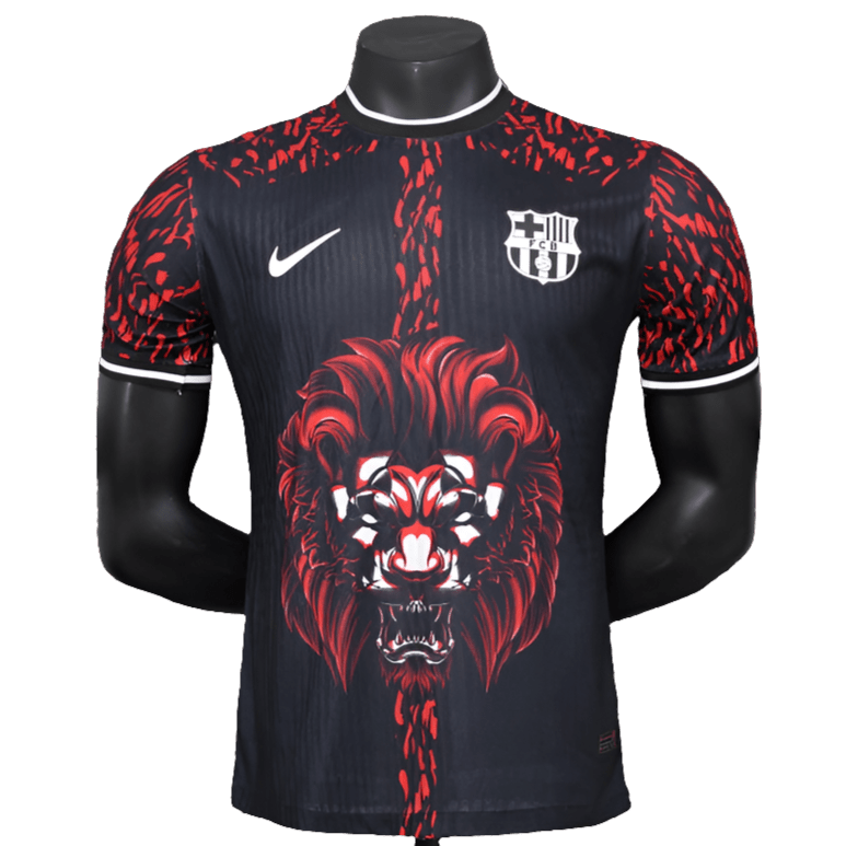 Camiseta Barcelona 25/26 Edición León - Rojo - Versión Jugador - FutStoreOficial