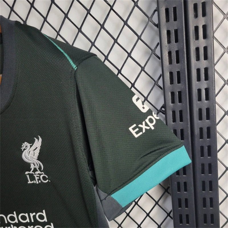 Camiseta Liverpool 24/25 de Portero - Negra - Versión Aficionado - FutStoreOficial