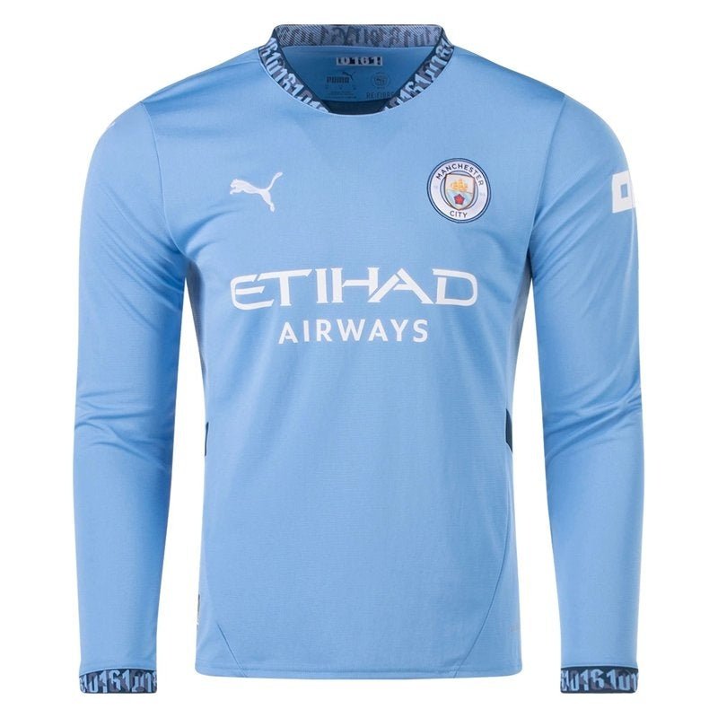Camiseta Manchester City 24/25 II de Visitante - Manga Larga - FutStoreOficial