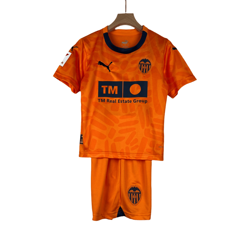 CAMISETA VALENCIA III 23/24 CONJUNTO INFANTIL - FutStoreOficial