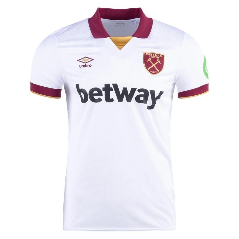 Camiseta West Ham 23/24 II de Visitante - Versión Jugador [Slim Fit] - FutStoreOficial