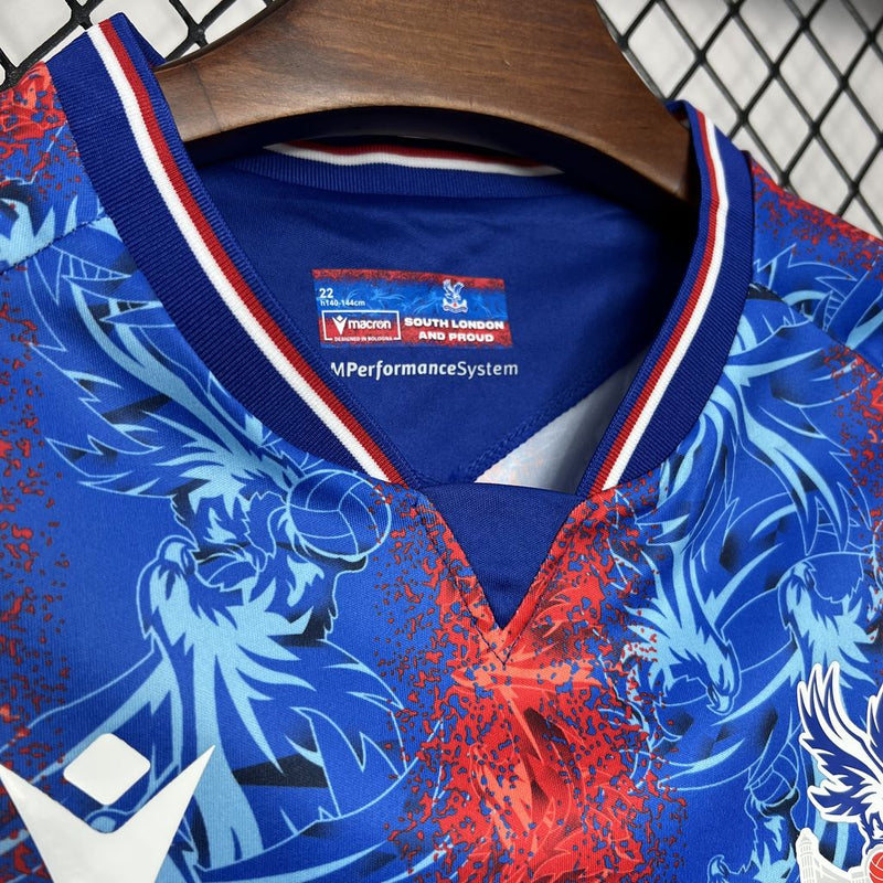CRYSTAL PALACE I 24/25 CONJUNTO INFANTIL - FutStoreOficial