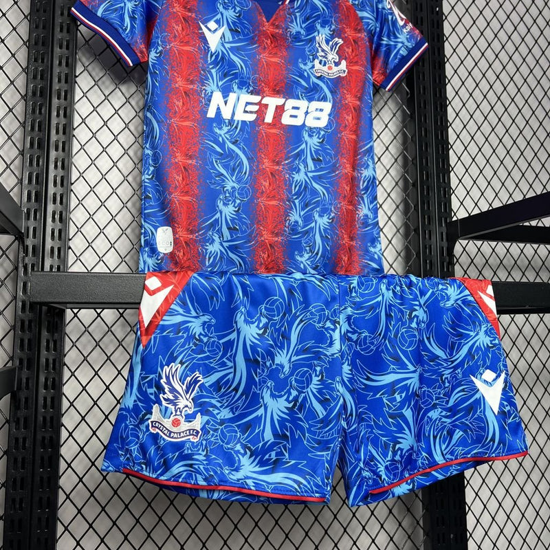 CRYSTAL PALACE I 24/25 CONJUNTO INFANTIL - FutStoreOficial