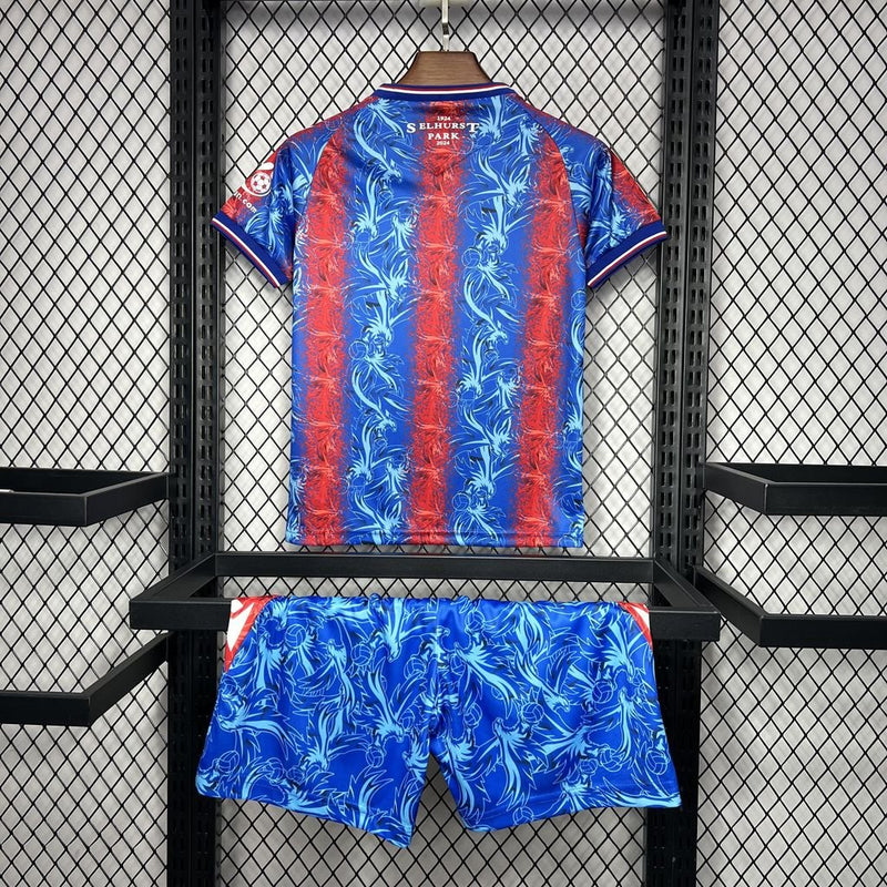 CRYSTAL PALACE I 24/25 CONJUNTO INFANTIL - FutStoreOficial