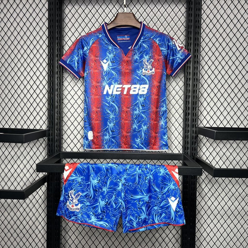 CRYSTAL PALACE I 24/25 CONJUNTO INFANTIL - FutStoreOficial