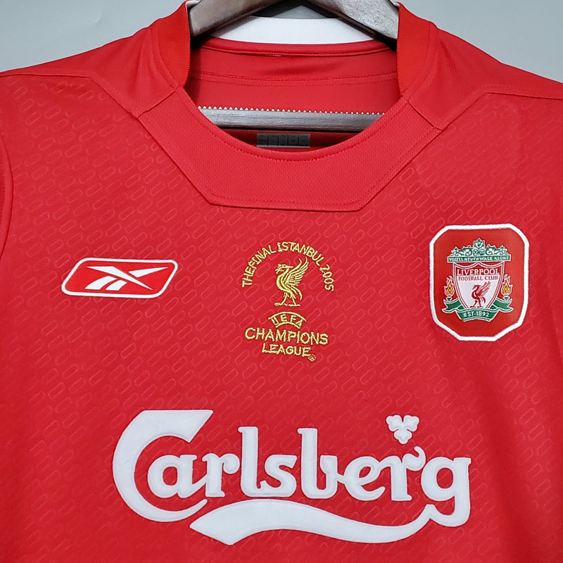 LIVERPOOL I 2005 LIGA DE CAMPEONES HOMBRE (RETRO) - FutStoreOficial