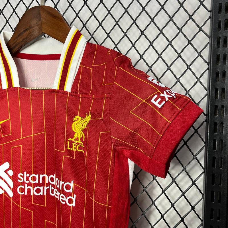 LIVERPOOL I 24/25 CONJUNTO INFANTIL - FutStoreOficial