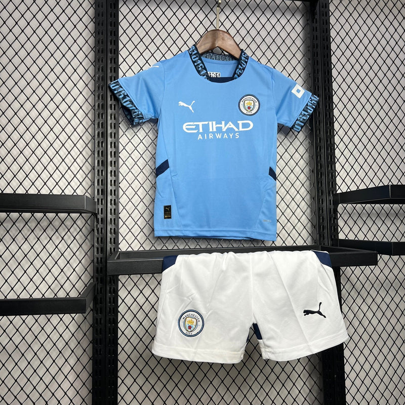 MANCHESTER CITY I 24/25 CONJUNTO INFANTIL - FutStoreOficial