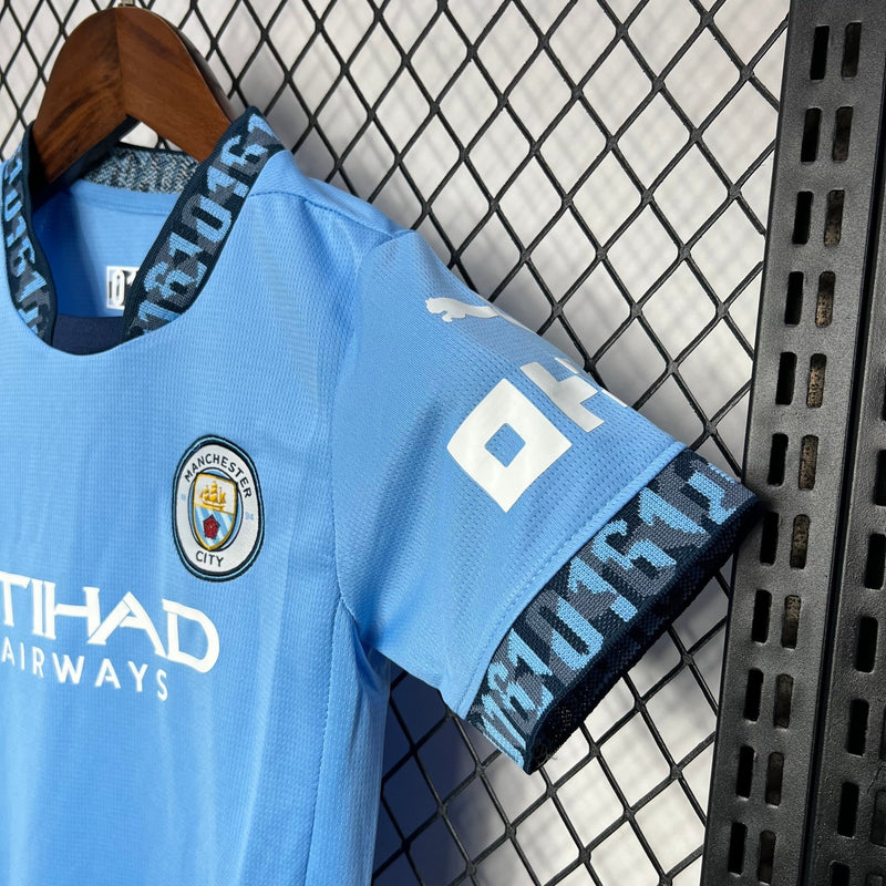 MANCHESTER CITY I 24/25 CONJUNTO INFANTIL - FutStoreOficial