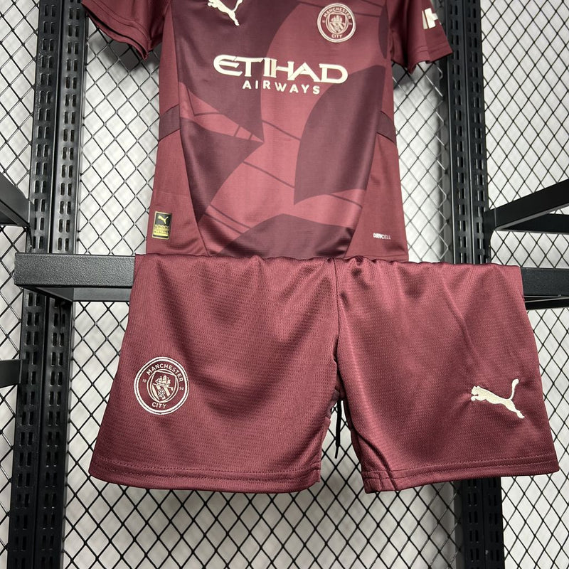 MANCHESTER CITY III 24/25 CONJUNTO INFANTIL - FutStoreOficial