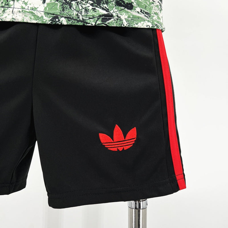 MANCHESTER UNITED EDICIÓN LIMITADA ADIDAS RETRO 24/25 CONJUNTO INFANTIL - FutStoreOficial