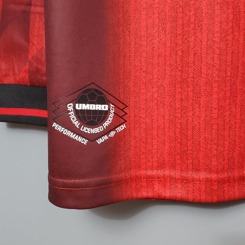 MANCHESTER UNITED I 1996 HOMBRE (RETRO) MANGA LARGA - FutStoreOficial