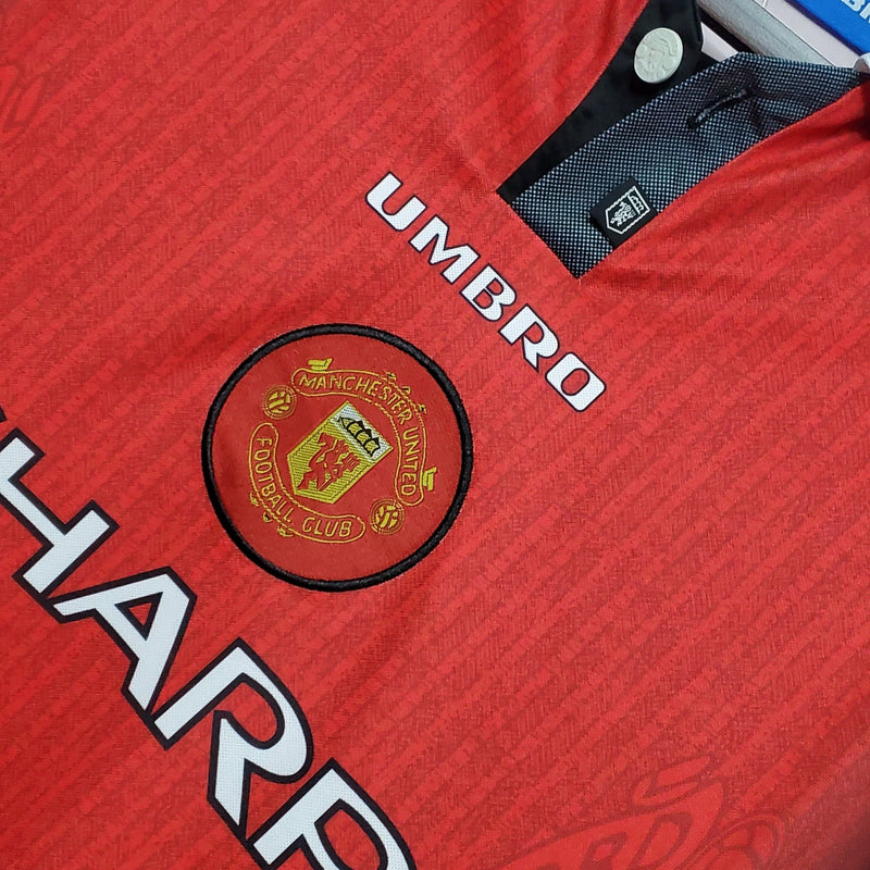 MANCHESTER UNITED I 1996 HOMBRE (RETRO) MANGA LARGA - FutStoreOficial