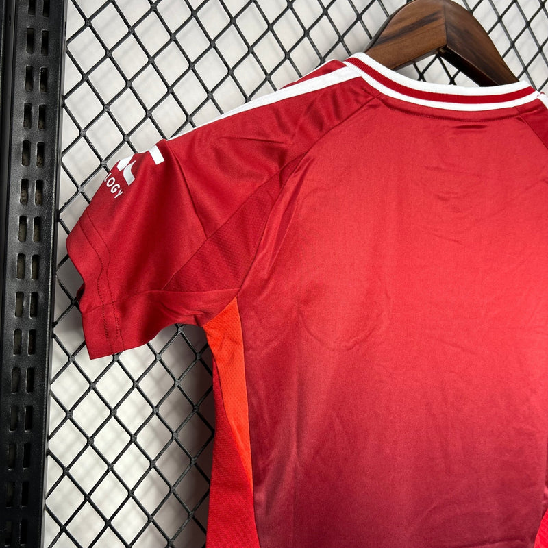 MANCHESTER UNITED I 24/25 CONJUNTO INFANTIL - FutStoreOficial