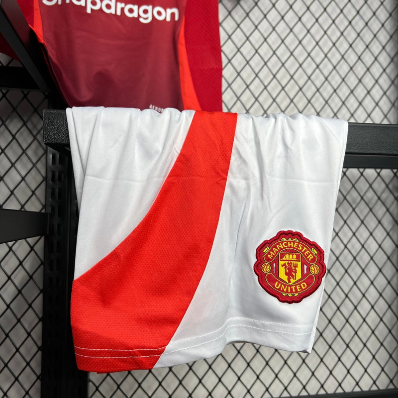MANCHESTER UNITED I 24/25 CONJUNTO INFANTIL - FutStoreOficial
