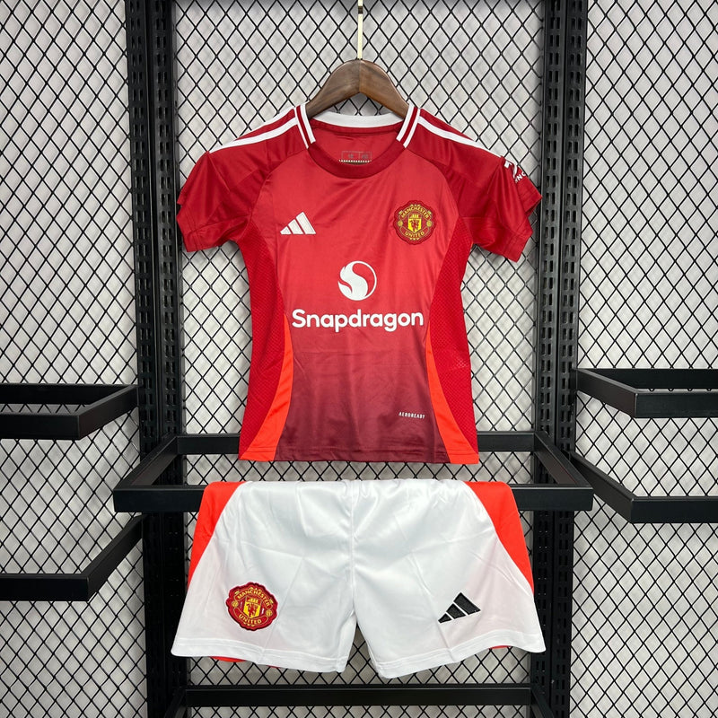 MANCHESTER UNITED I 24/25 CONJUNTO INFANTIL - FutStoreOficial