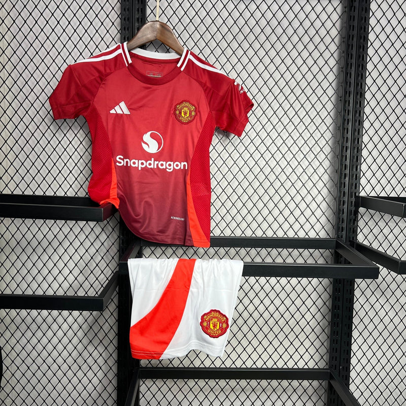 MANCHESTER UNITED I 24/25 CONJUNTO INFANTIL - FutStoreOficial