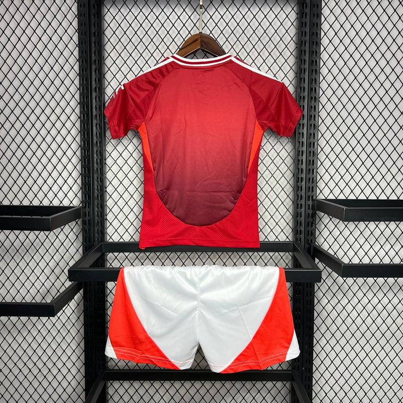 MANCHESTER UNITED I 24/25 CONJUNTO INFANTIL - FutStoreOficial