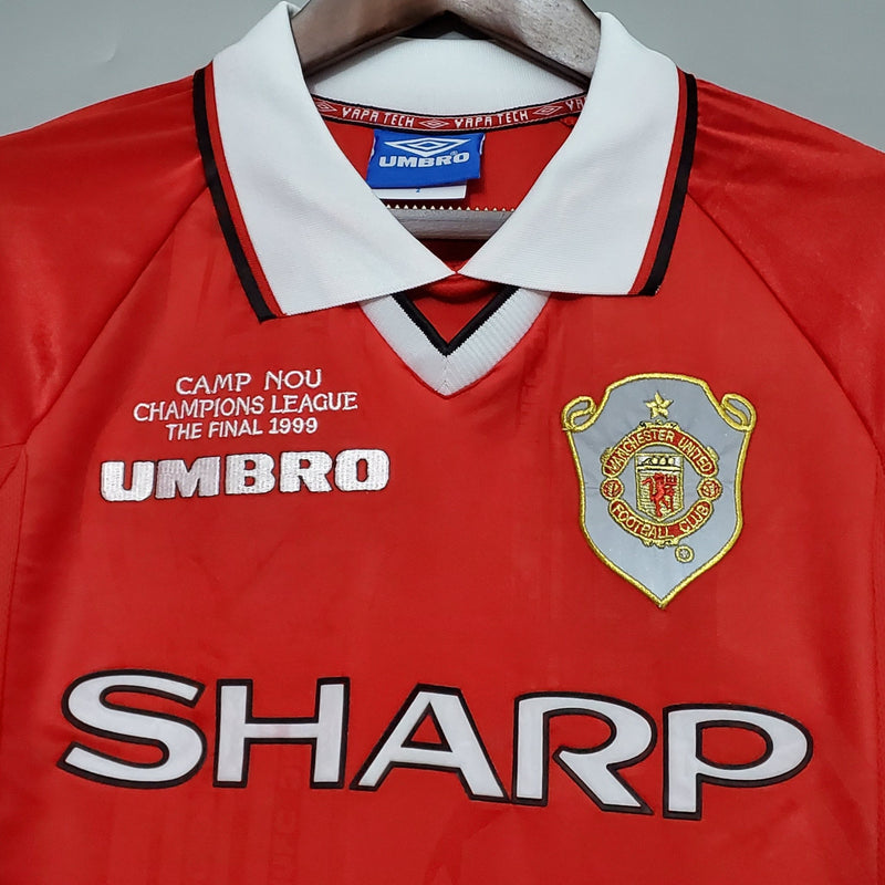 MANCHESTER UNITED I 99/00 HOMBRE (RETRO) MANGA LARGA - FutStoreOficial