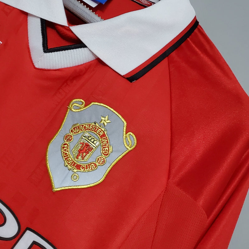 MANCHESTER UNITED I 99/00 HOMBRE (RETRO) MANGA LARGA - FutStoreOficial