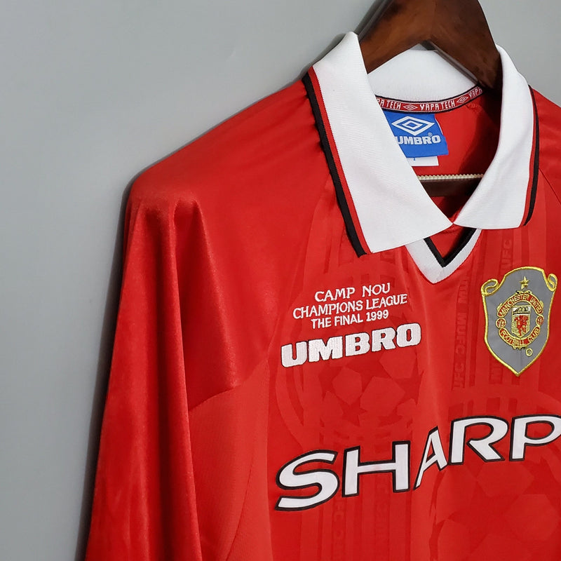 MANCHESTER UNITED I 99/00 HOMBRE (RETRO) MANGA LARGA - FutStoreOficial