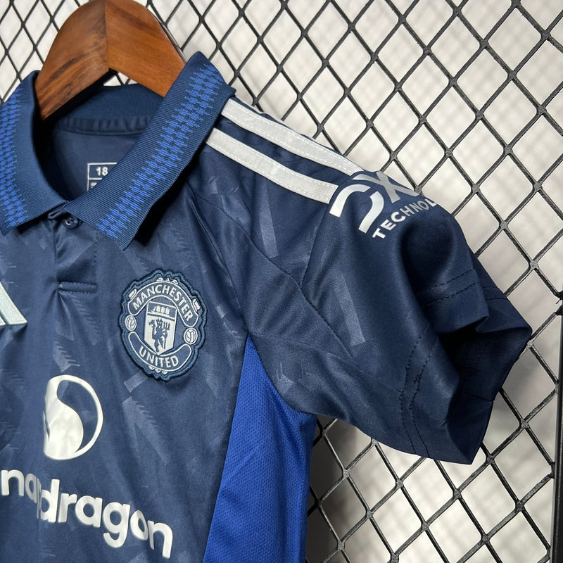 MANCHESTER UNITED II 24/25 CONJUNTO INFANTIL - FutStoreOficial