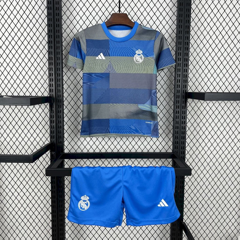 REAL MADRID CALENTAMIENTO I 25/26 CONJUNTO INFANTIL LANZAMIENTO - FutStoreOficial