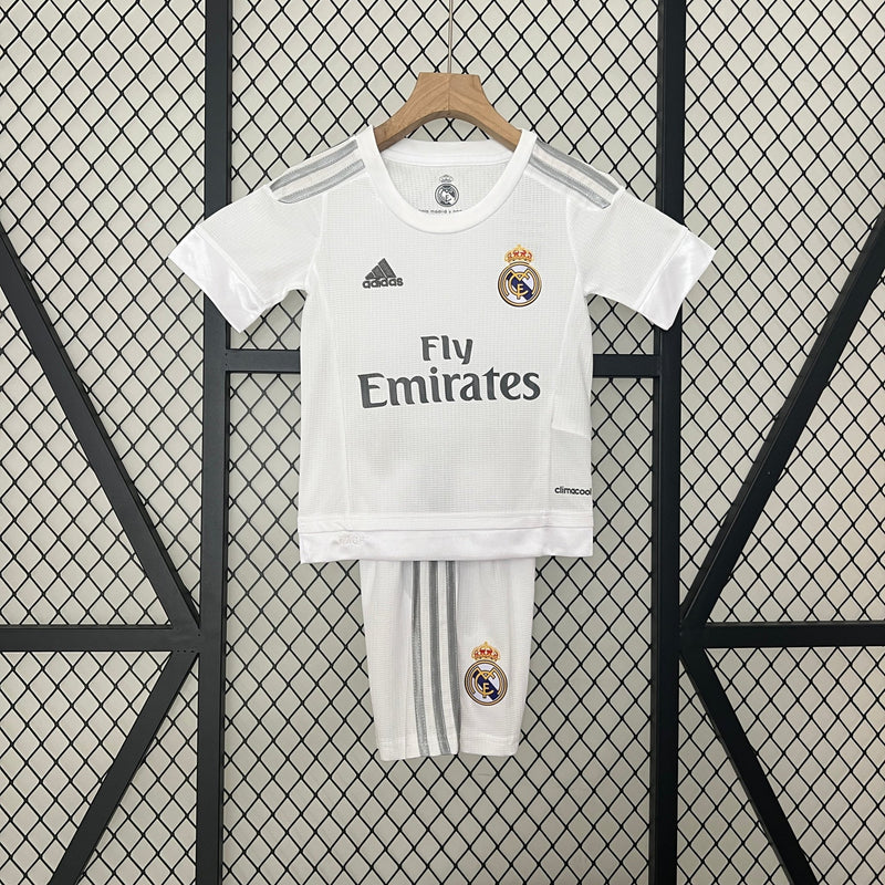 REAL MADRID I 15/16 CONJUNTO INFANTIL (RETRO) - FutStoreOficial
