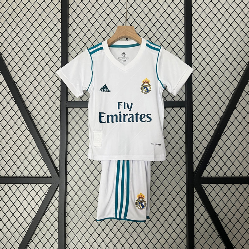 REAL MADRID I 17/18 CONJUNTO INFANTIL (RETRO) - FutStoreOficial