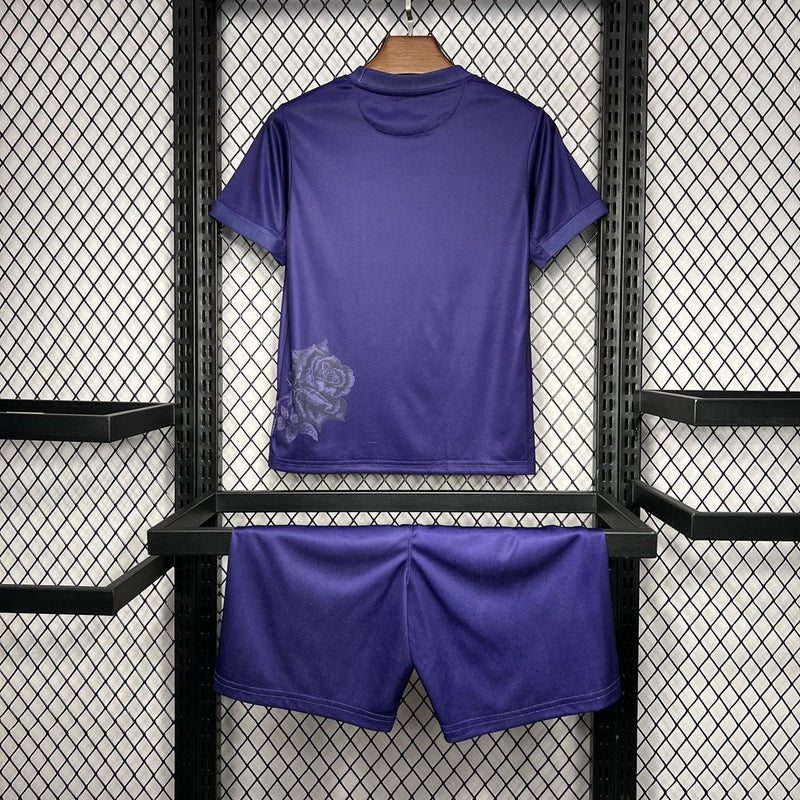REAL MADRID Y - 3 MORADA 24/25 CONJUNTO INFANTIL - FutStoreOficial